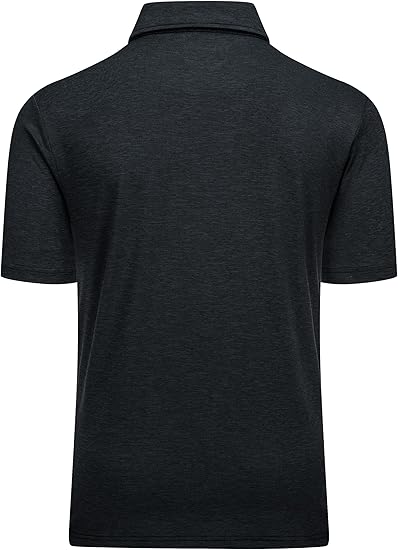 MAGCOMSEN Men's Short-Sleeve Polo,Golf Shirts for Men 3-Button Moisture Wicking,Athletic Outdoor Collared T-Shirt - Imagen 3